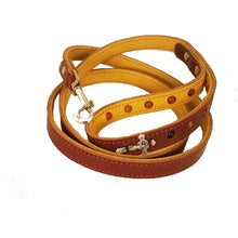 Load image into Gallery viewer, Little Way Leather Dog Leash for praying the Rosary
