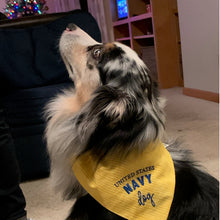 Load image into Gallery viewer, United States Navy dog bandana