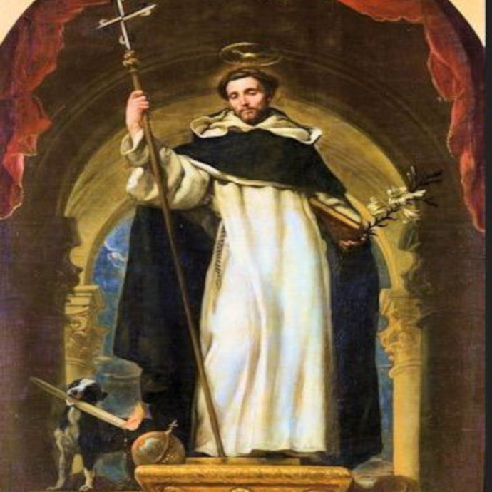 St. Dominic, Dogs and the Rosary