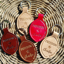 Load image into Gallery viewer, Heroic Virtue handcrafted leather key chains