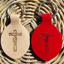 Load image into Gallery viewer, Heroic Virtue handcrafted leather key chains