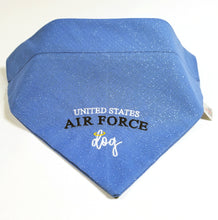 Load image into Gallery viewer, United State Air Force dog bandana
