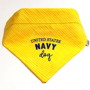 United States Navy dog bandana